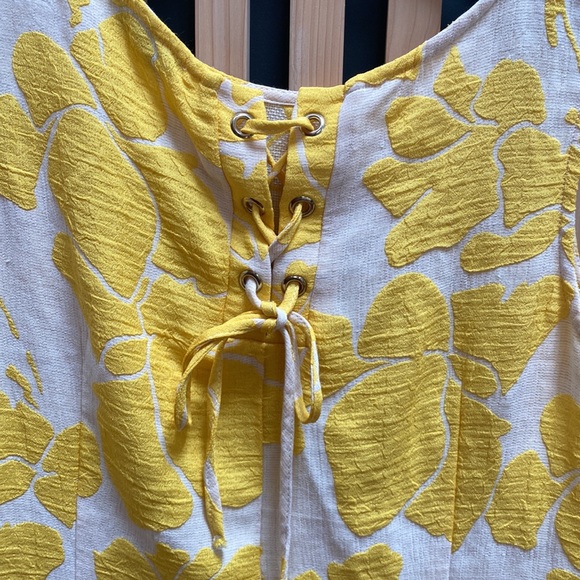 AdL Gorgeous floral  linen Dress - Picture 6 of 8